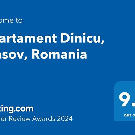 Apartament Dinicu, Brasov, Romania Eksteriør bilde