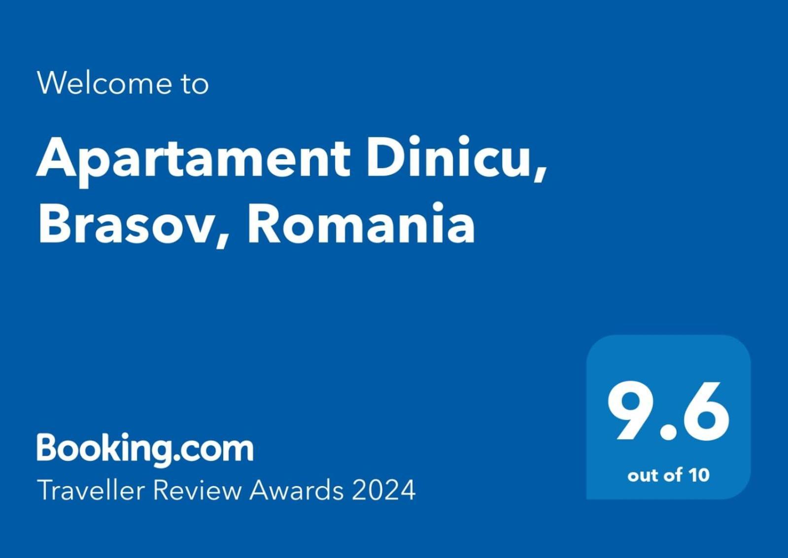 Apartament Dinicu, Brasov, Romania Eksteriør bilde